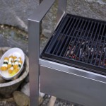 Barbecue fonctionnel et design de chez Lignes et bois