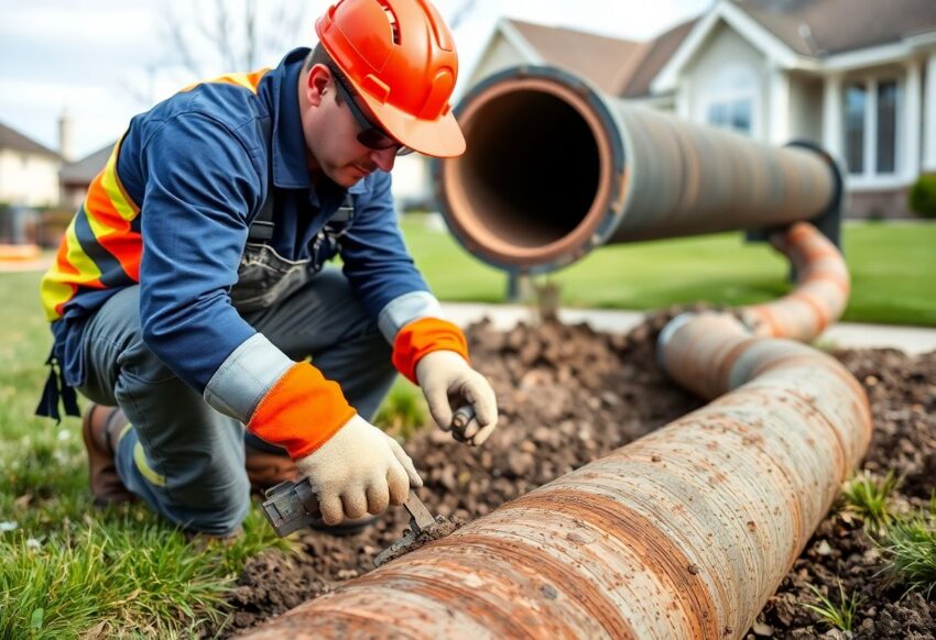 Comment réparer les canalisations des évacuations des eaux usées