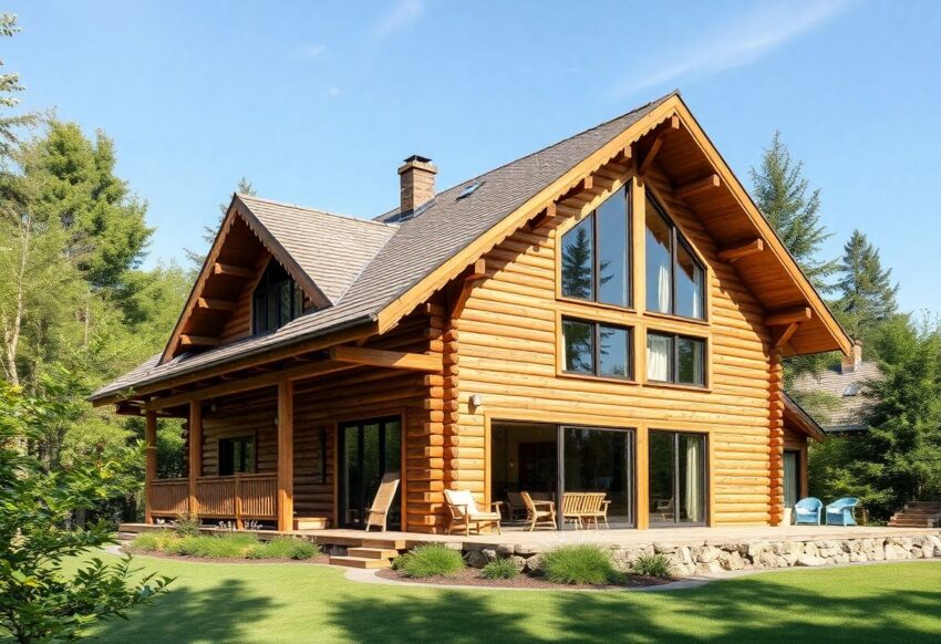 La maison bois massif au salon de l’Habitat du Mans