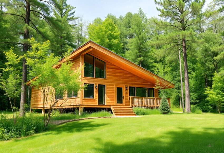 Une maison en bois massif : l’Eco-logis par excellence