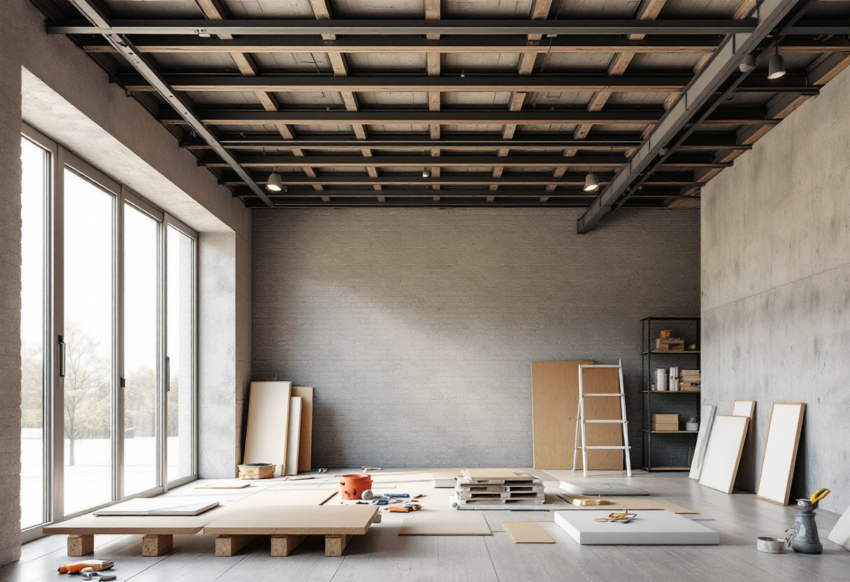 Comment Installer un Plafond Autoportant de 6m : Guide Complet pour une Structure Solide