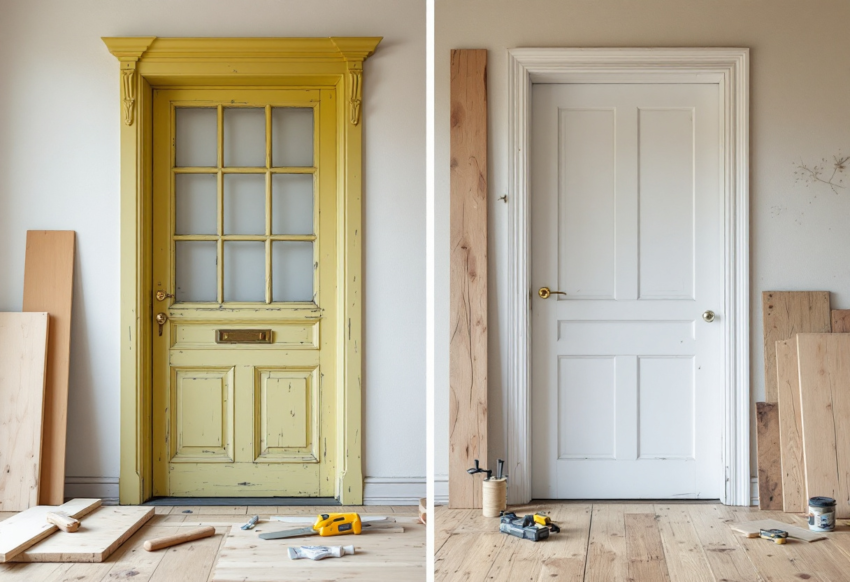 Comment Transformer une Porte Vitrée en Porte Pleine : Guide Pratique et Astuces
