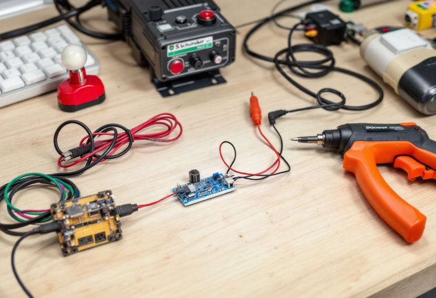 Guide Complet pour le Branchement du Variateur Odace avec Bouton Poussoir